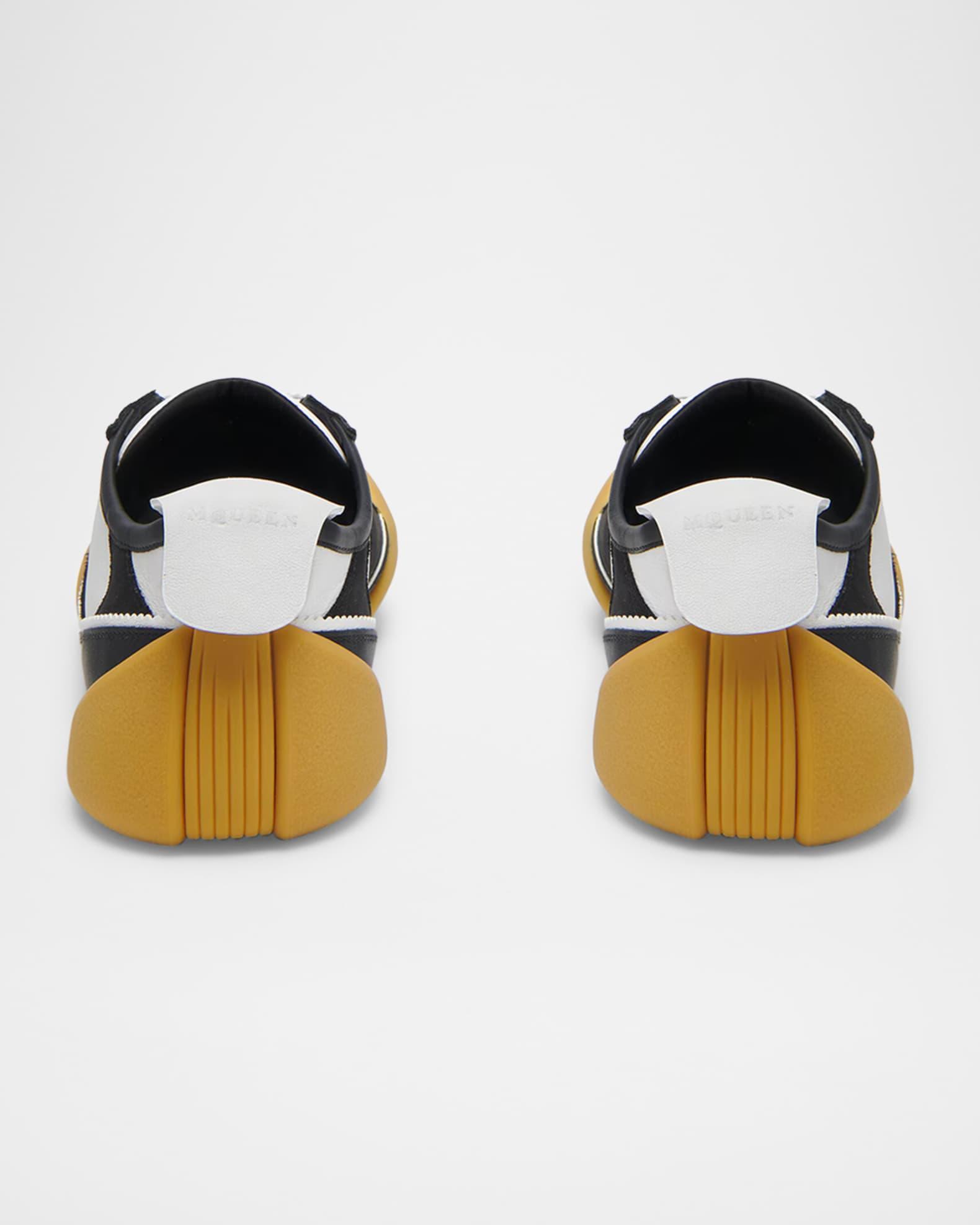 Men's Flexion Leather Low-Top Sneakers Product Image