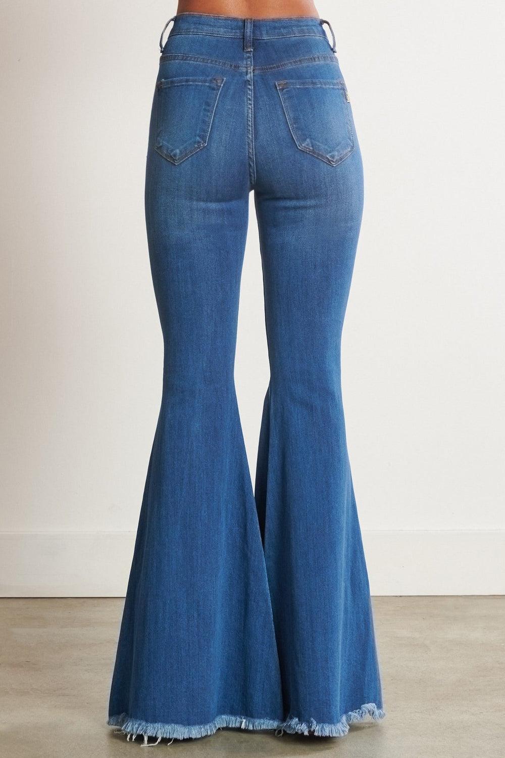The Lainey Concert Bell Bottom Jeans Product Image