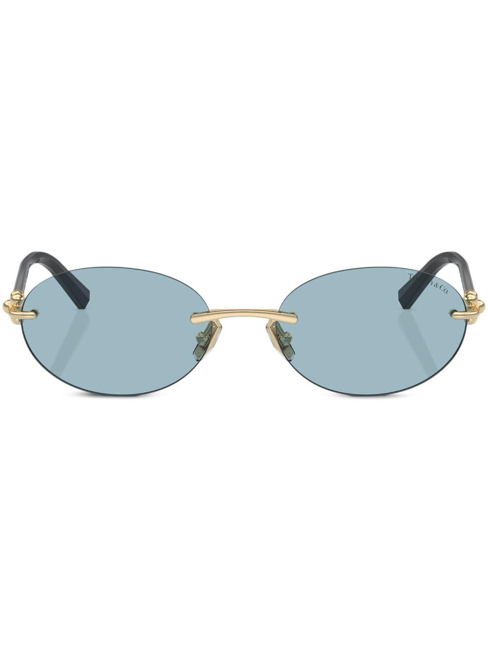 oval-frame sunglasses Product Image