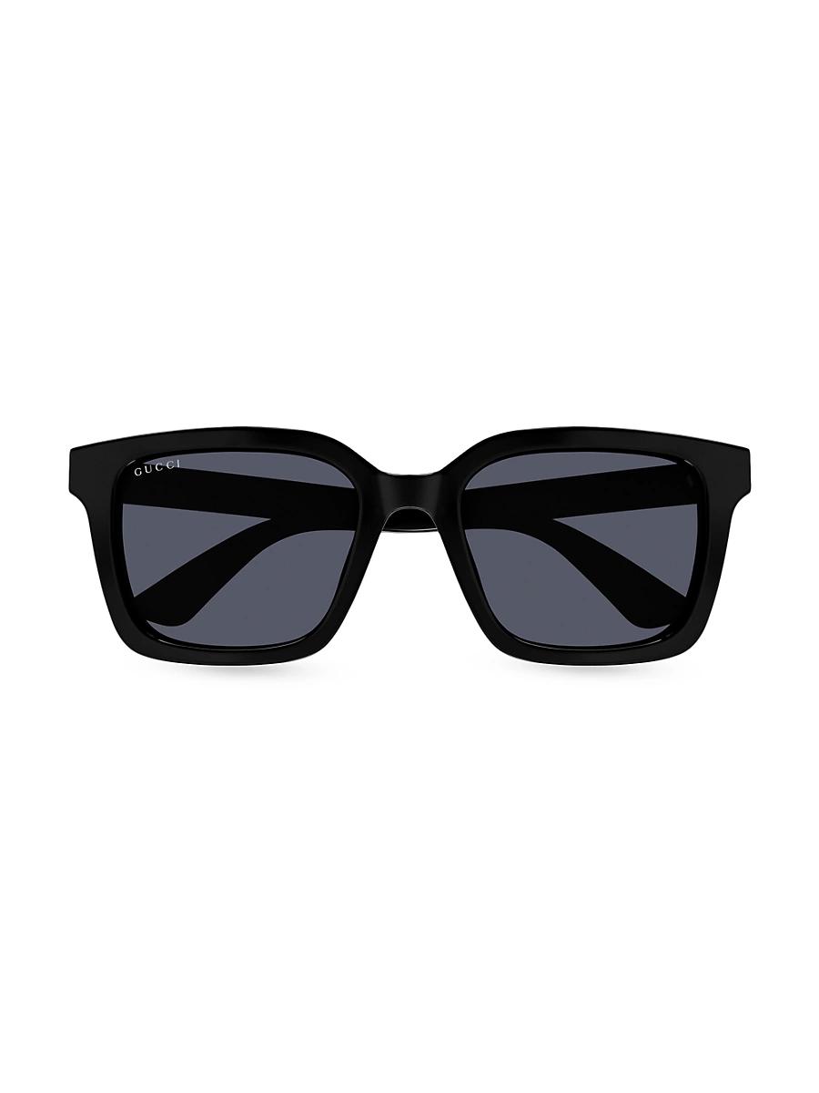 Mens Minimal 54MM Square Sunglasses Product Image