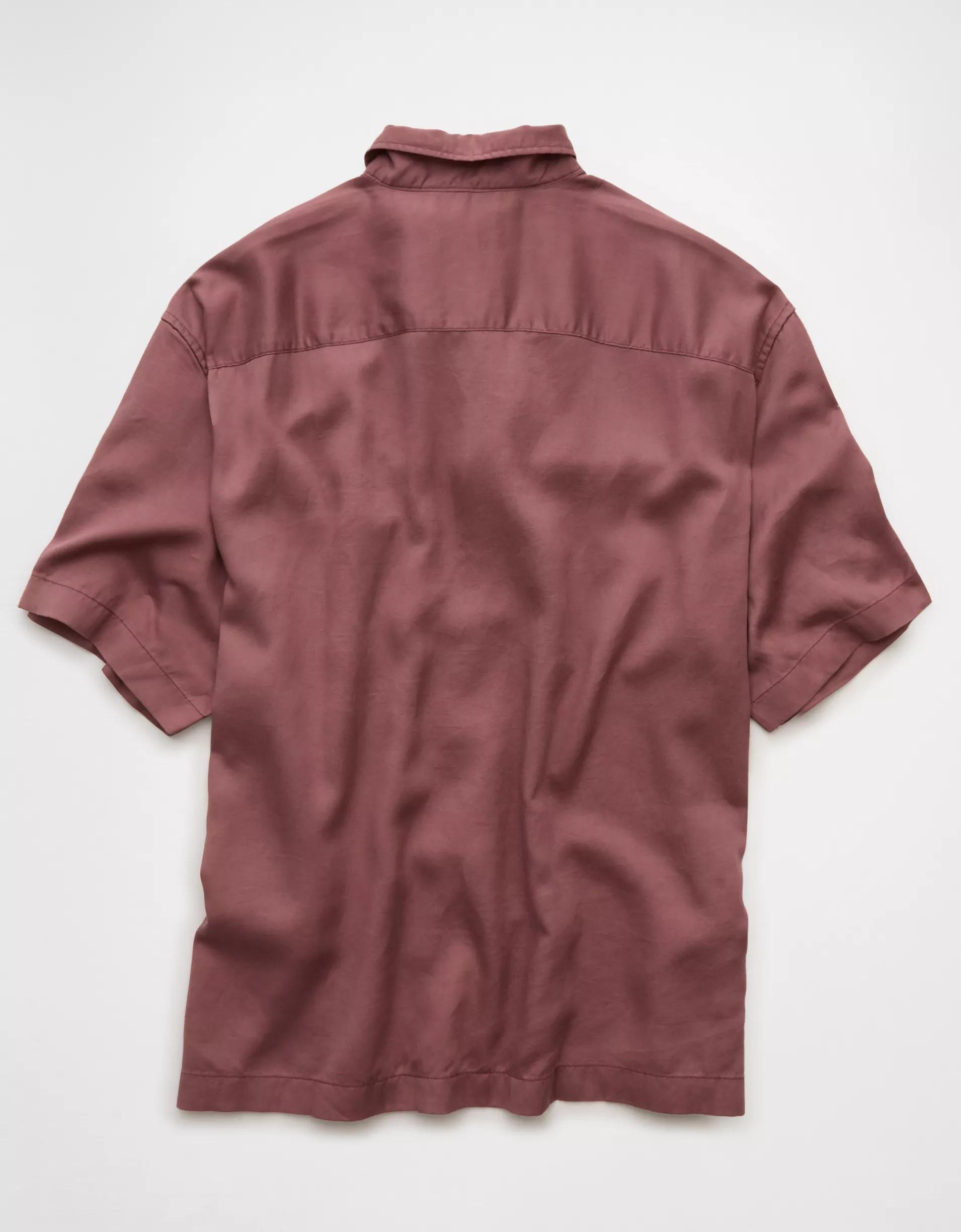 AE Poolside Button-Up Shirt Product Image