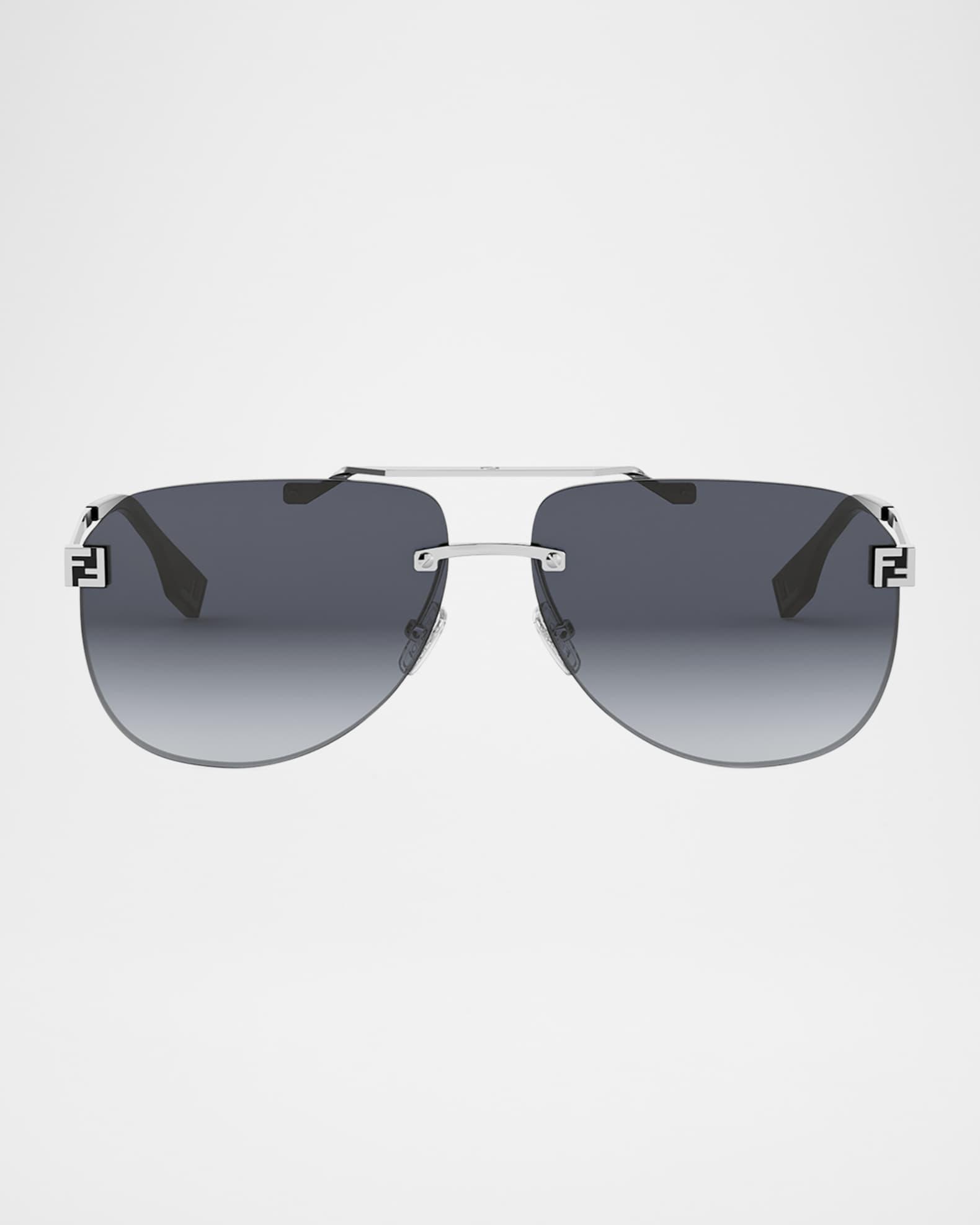 Men's Sky Monogram Metal Sunglasses Product Image
