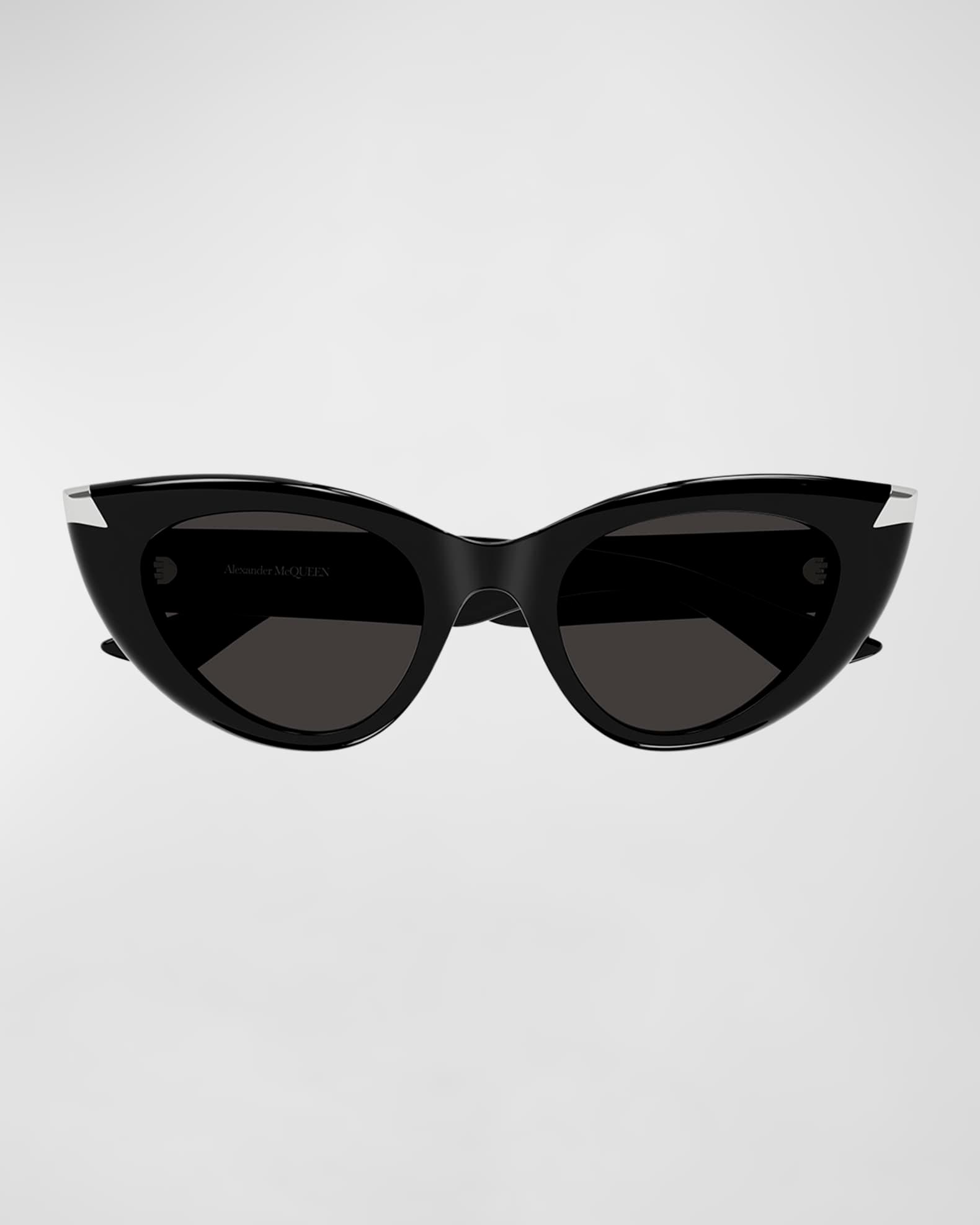 Sleek Acetate Cat-Eye Sunglasses Product Image