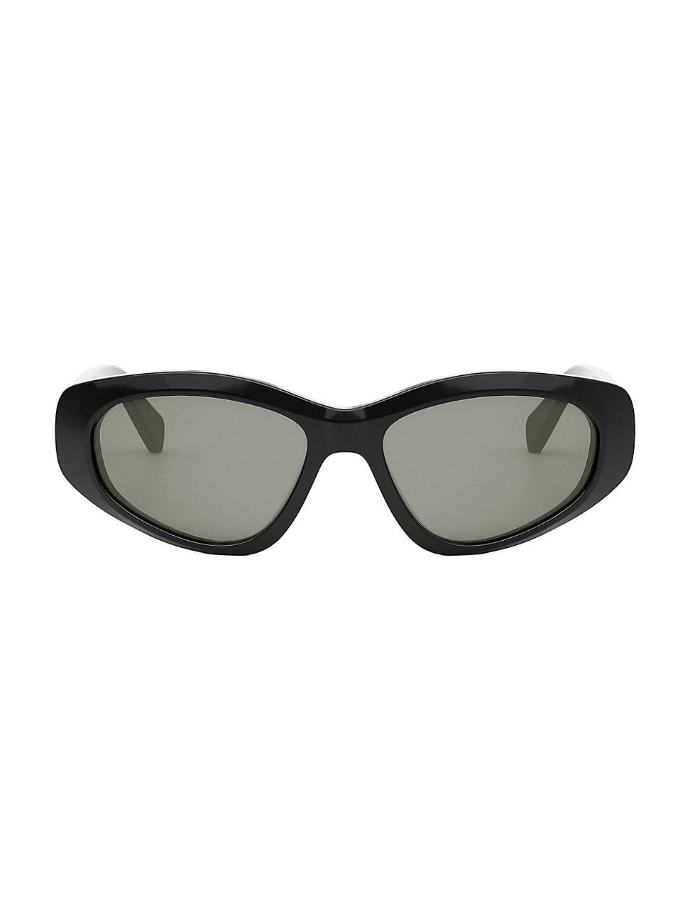 Mens Monochroms 57MM Geometric Sunglasses Product Image