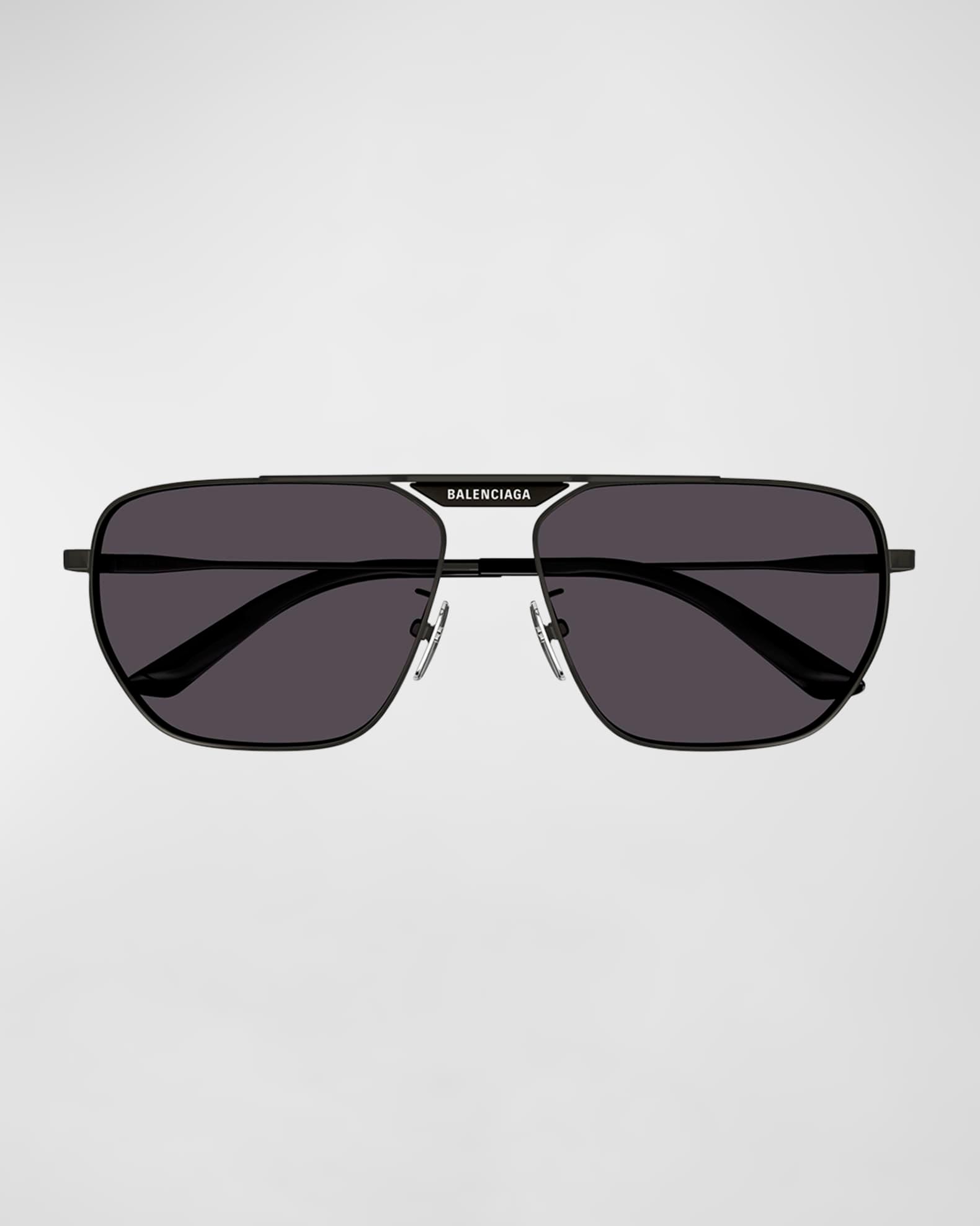 Men's BB0298SM Metal Aviator Sunglasses Product Image