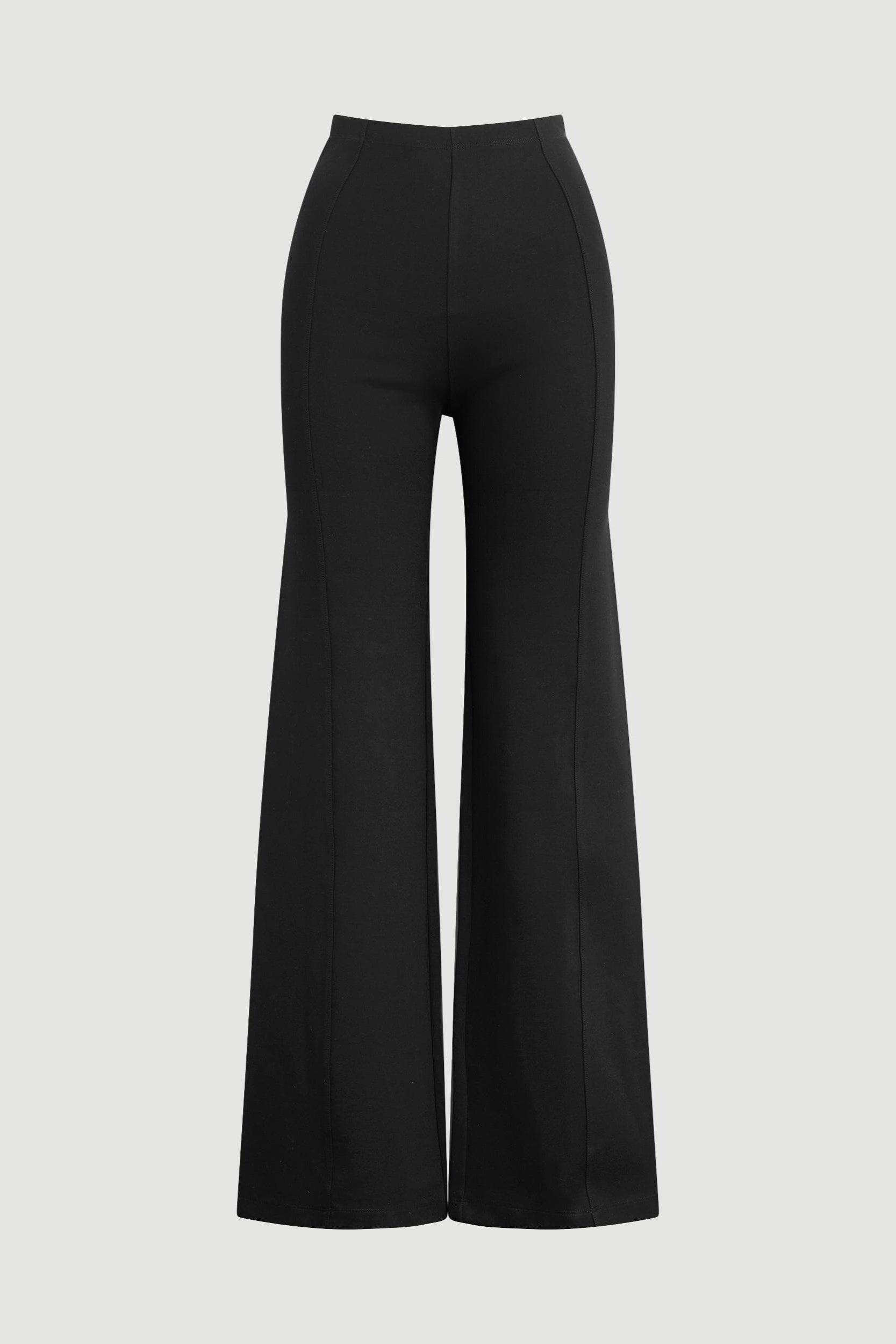 Anh Wide-Leg Ponte Stretch Pant Product Image