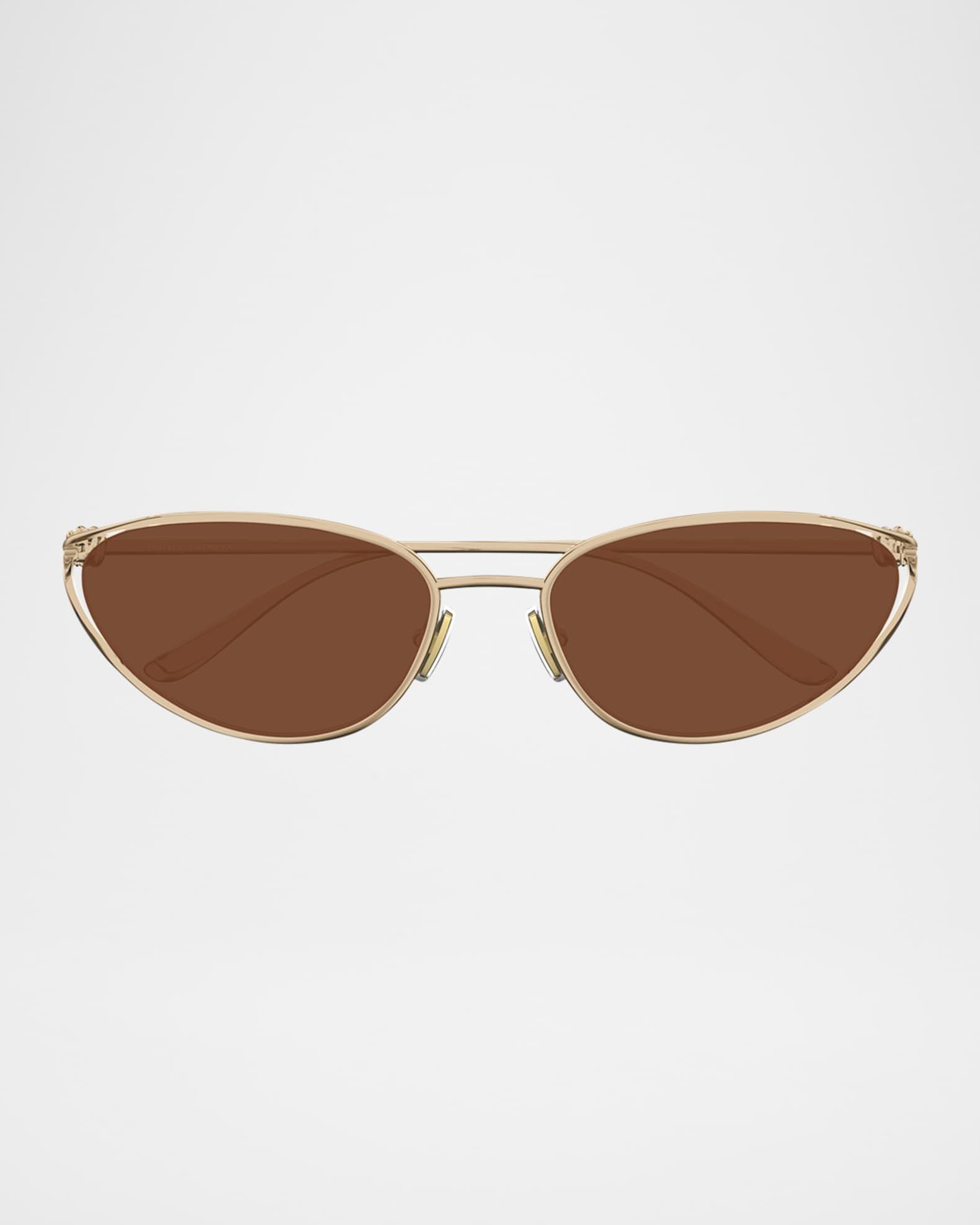 Knot Metal Cat-Eye Sunglasses Product Image