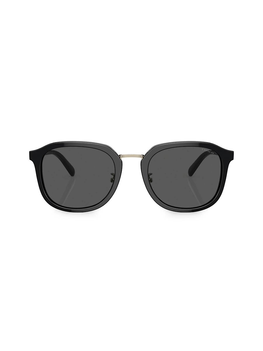 Mens 54MM Round Sunglasses Product Image