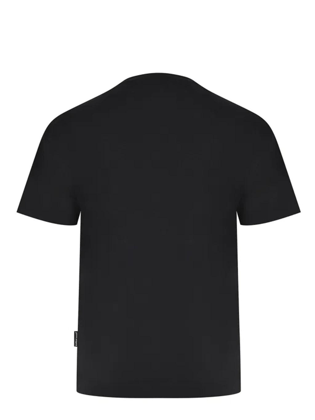 PALM ANGELS Logo Graphic Cotton T-shirt In Black Product Image