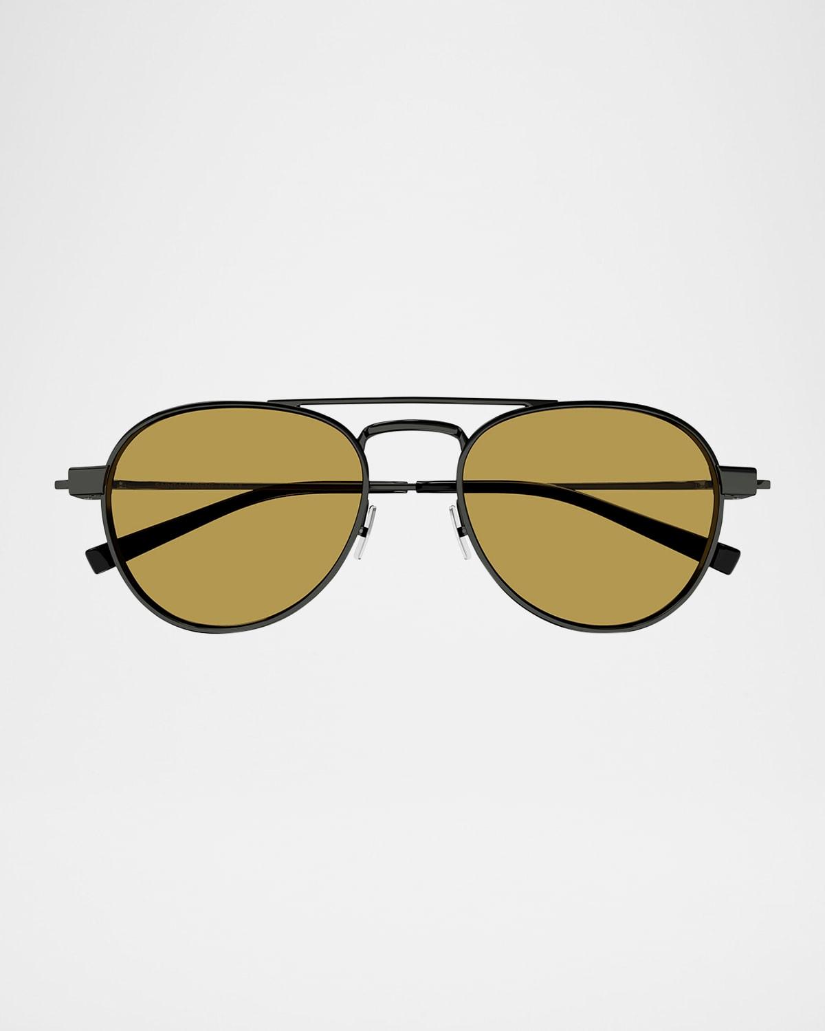 Mens SL 708M Metal Round Sunglasses Product Image