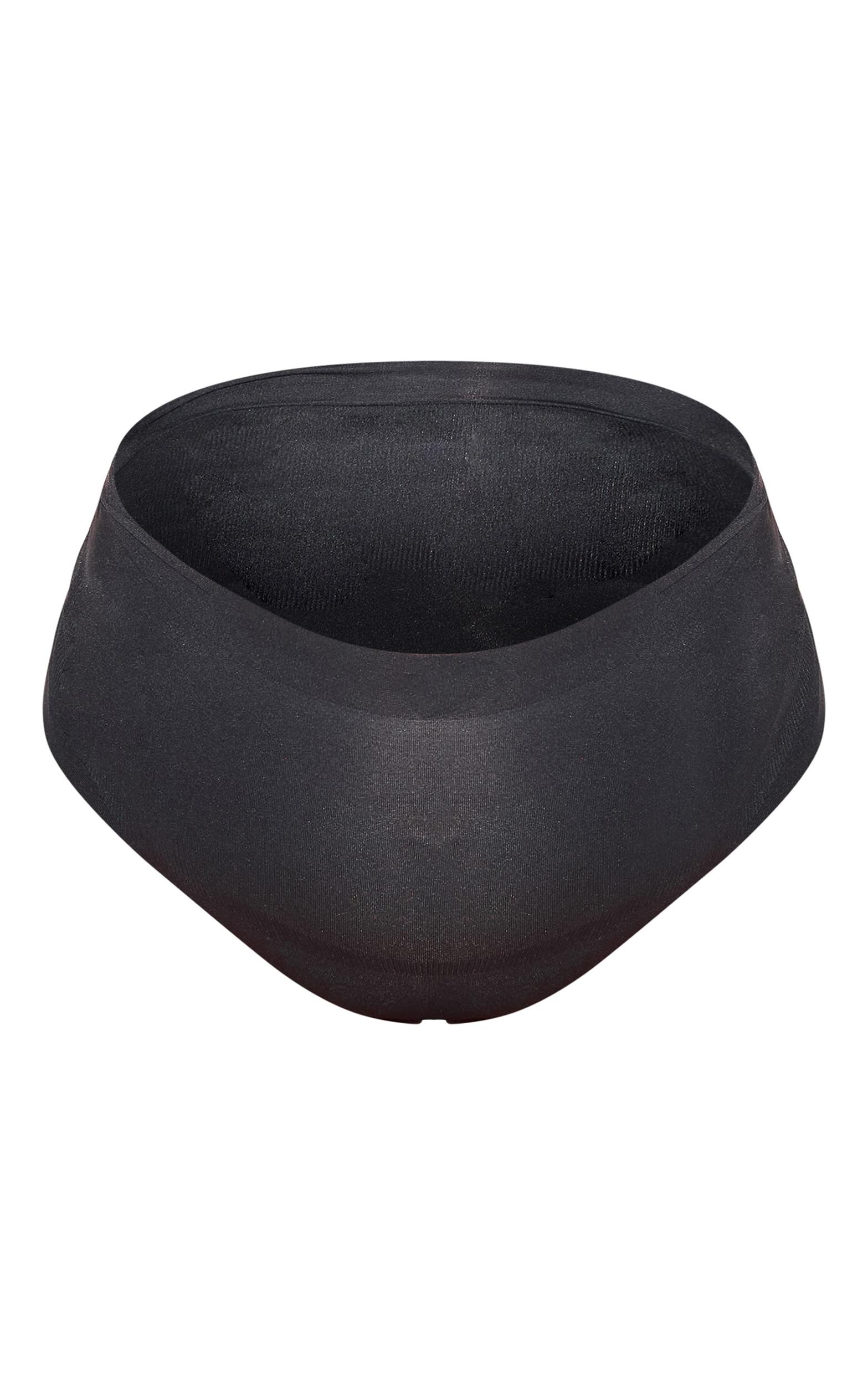 Maternity Black Seamless Strappy Nursing Bra Product Image