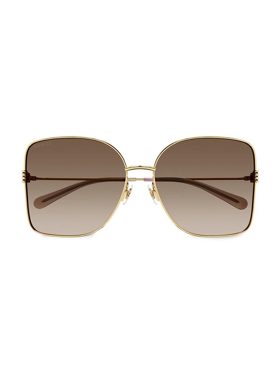Womens 60MM Butterfly Sunglasses Product Image