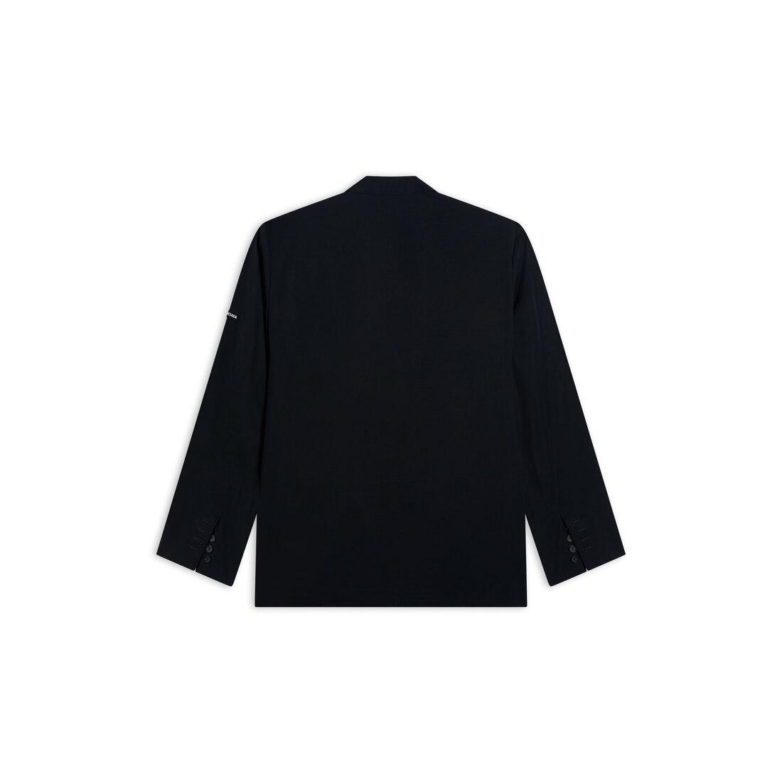 Men's Washed Jacket in Black Product Image