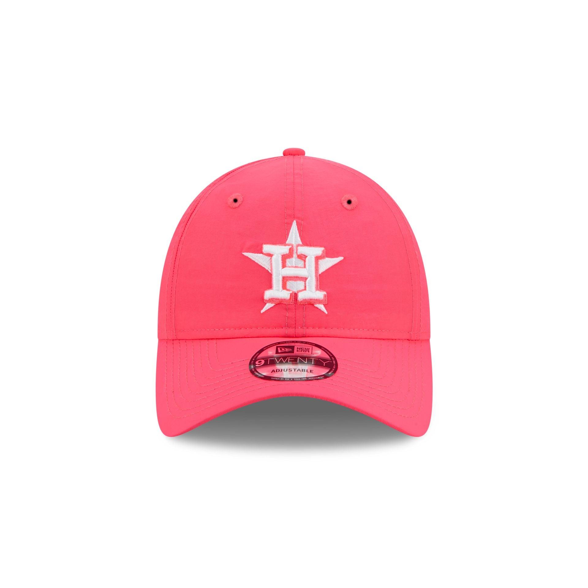 Houston Astros Everyday Nylon Pink 9TWENTY Adjustable Hat Male Product Image
