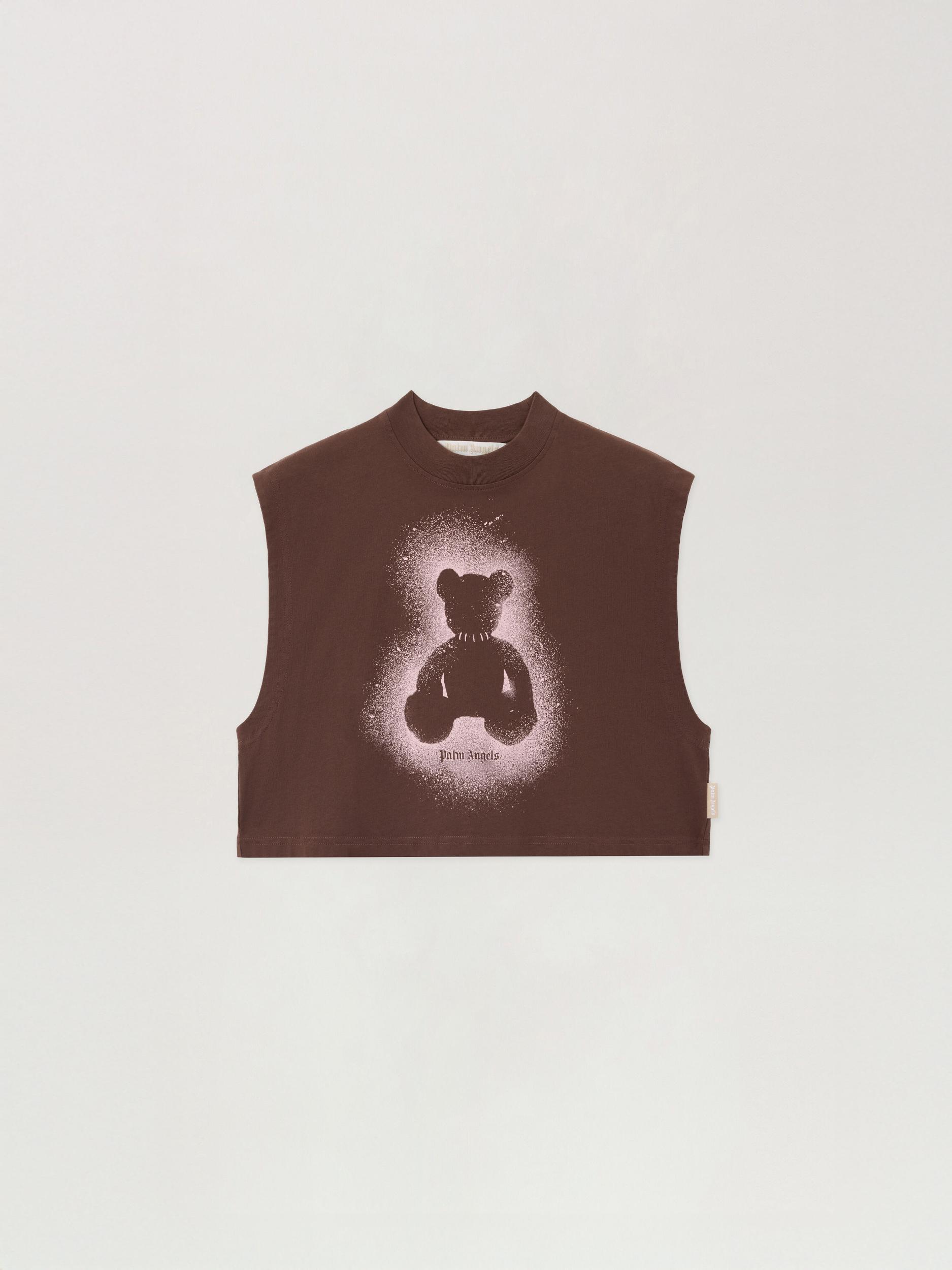 Spray Bear Boxy Tank Top Product Image