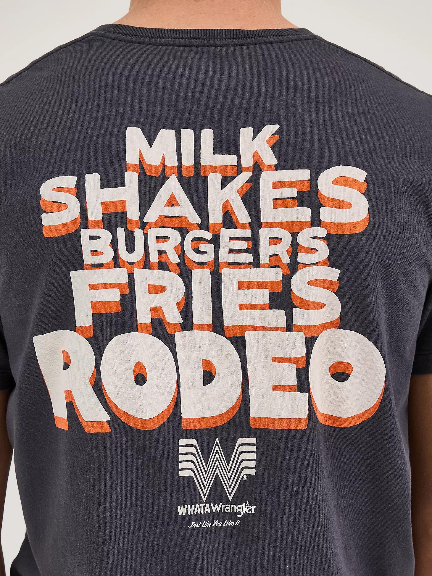 Wrangler x Whataburger Men's Cowboy Graphic T-Shirt in Faded Product Image