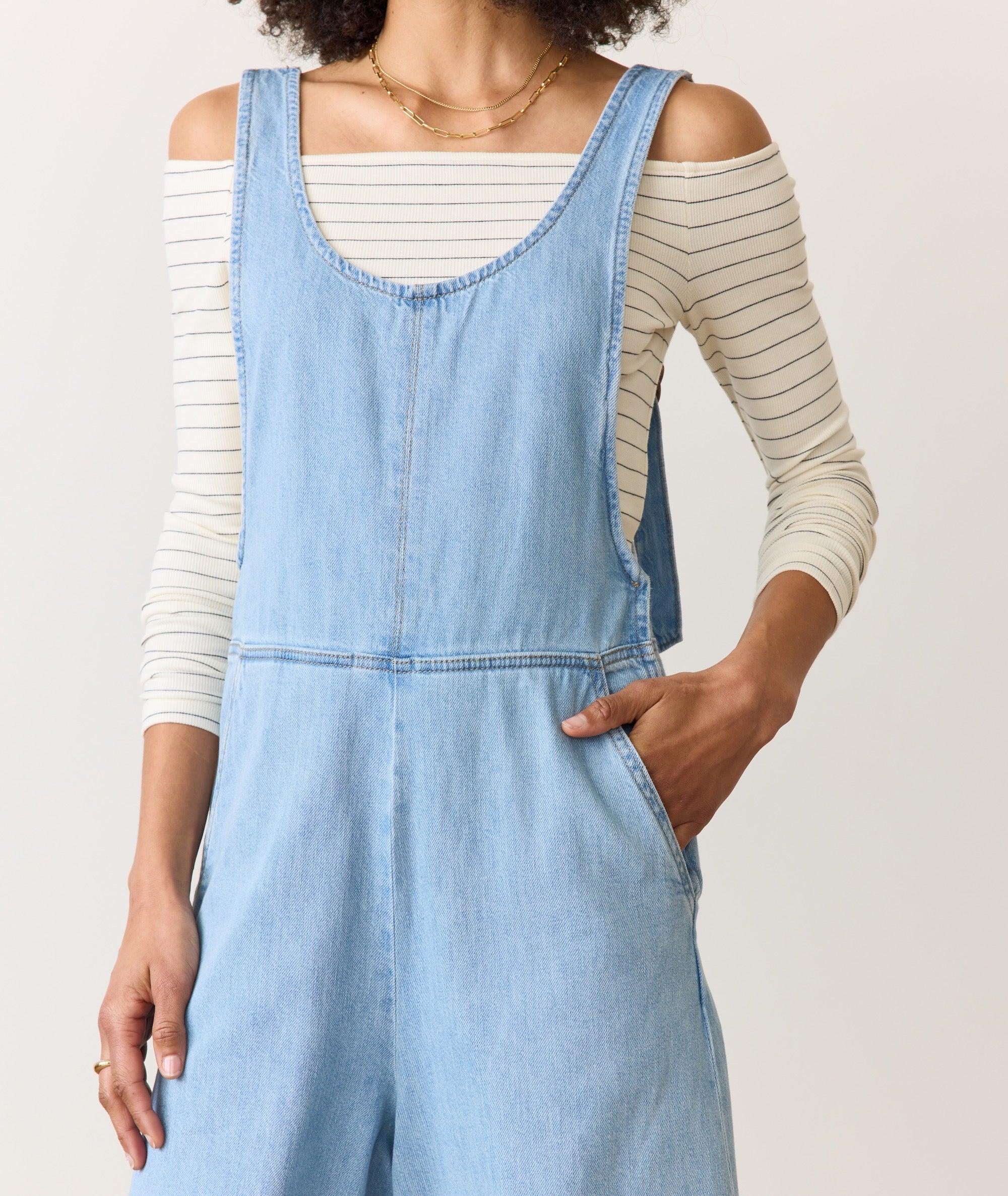 Layla Denim Overalls Product Image