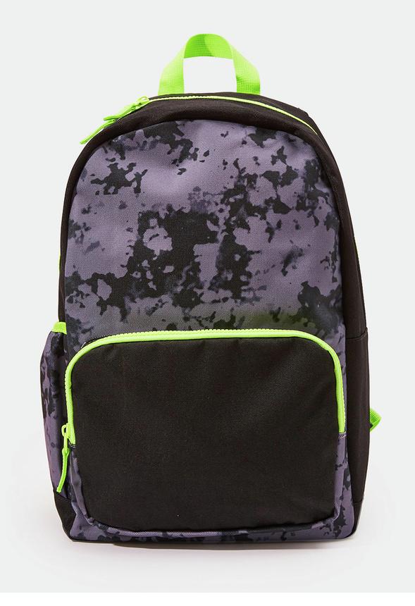 JustFab Margaux Platform Loafer Pump Womens Black/ White Size 8.5 Product Image