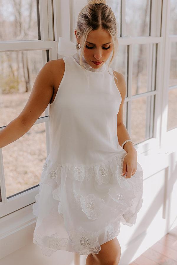 Love At First Kiss Organza Mini Dress Product Image