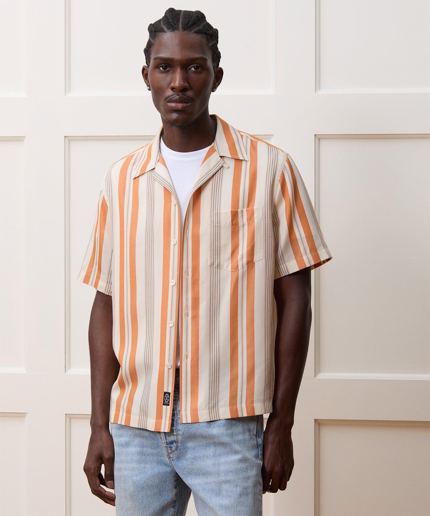 Cropped Rayon Capri Shirt Product Image