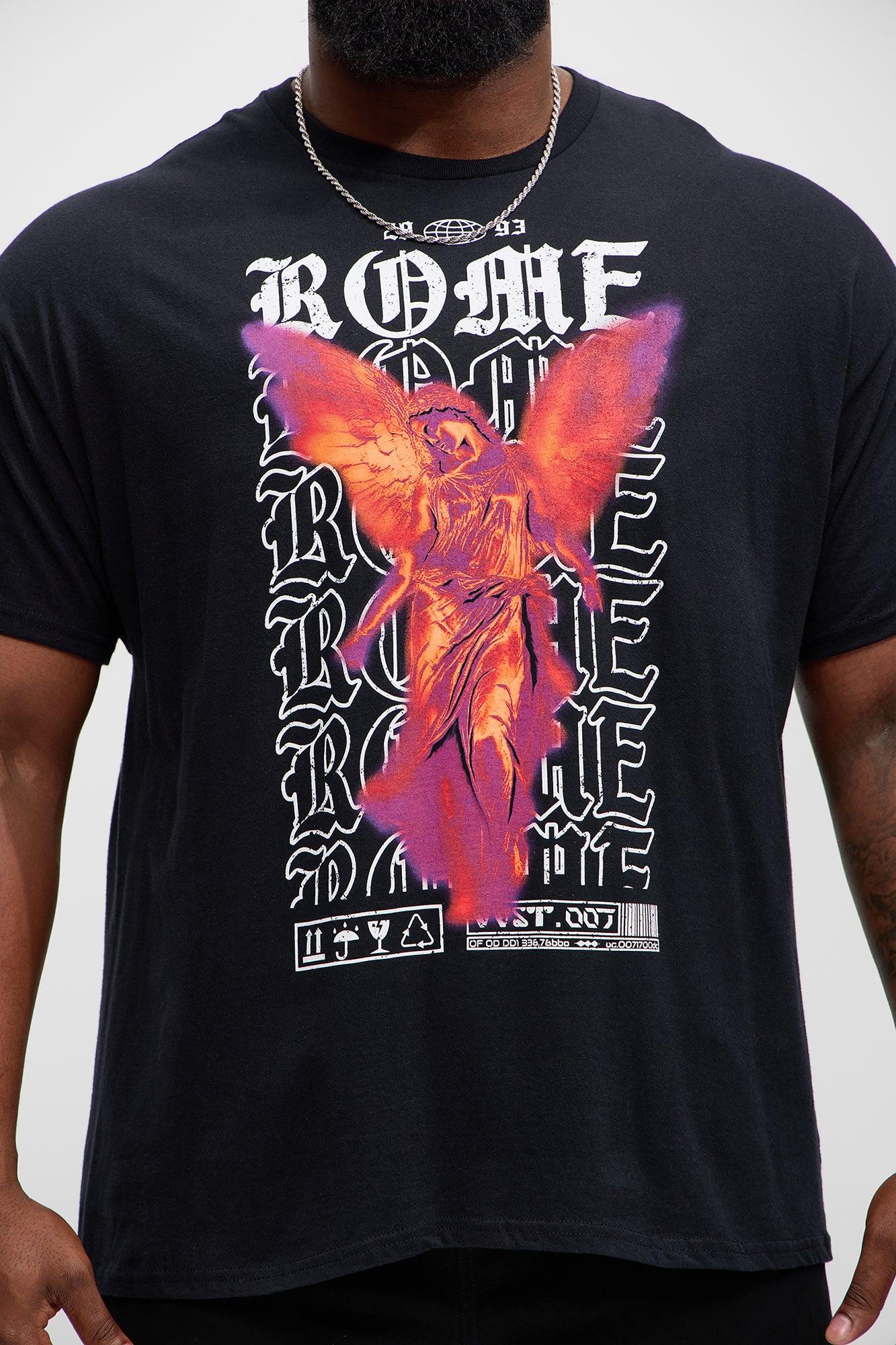 Rome Angels Short Sleeve Tee - Black Product Image