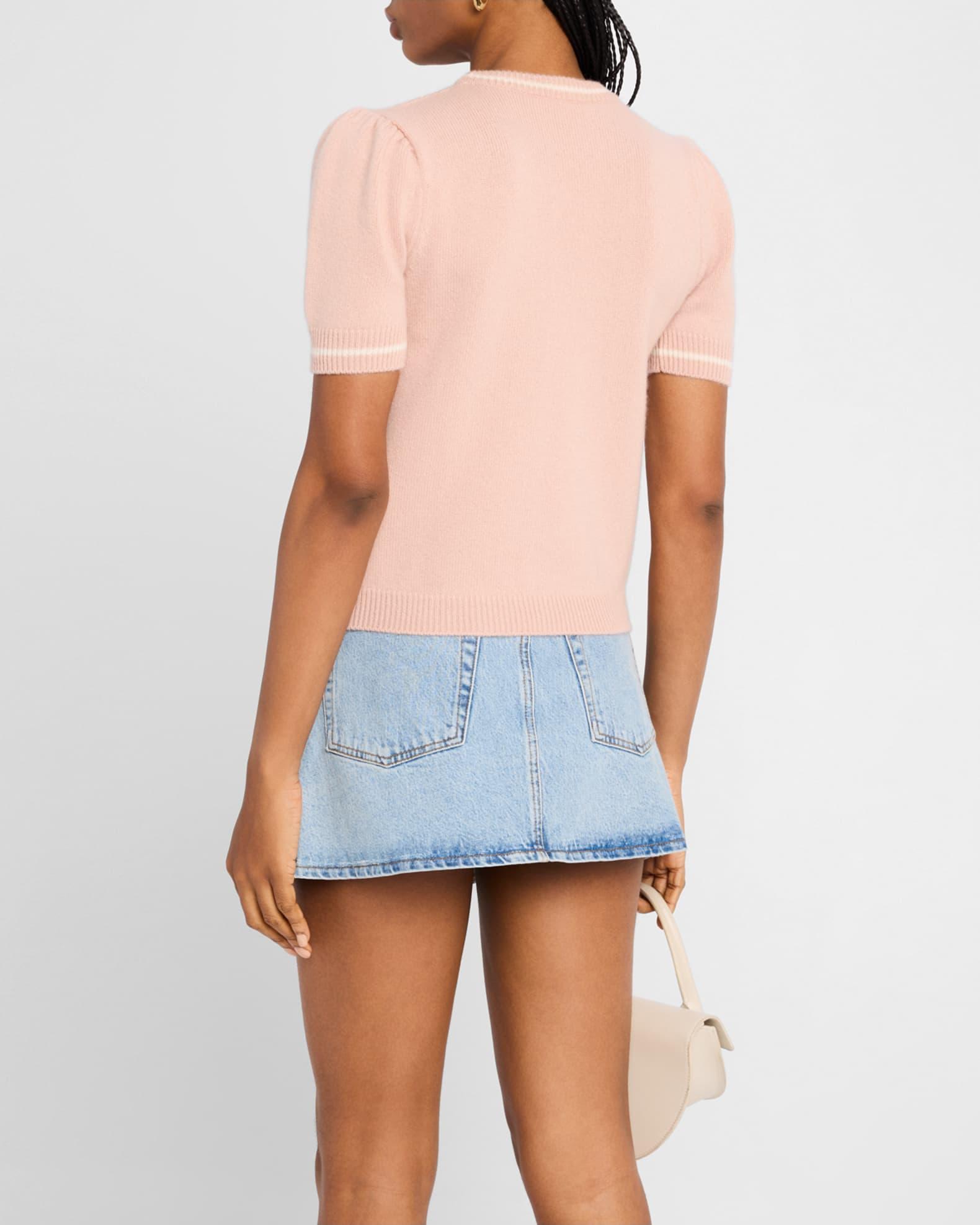 The Cashmere Gathered Sweater Product Image