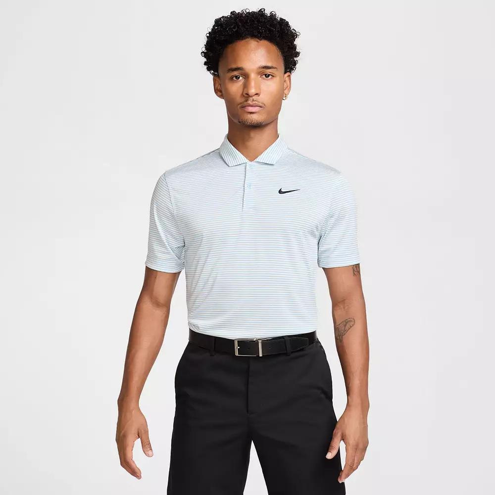 Men's Nike Striped Dri-FIT Golf Polo,  Product Image