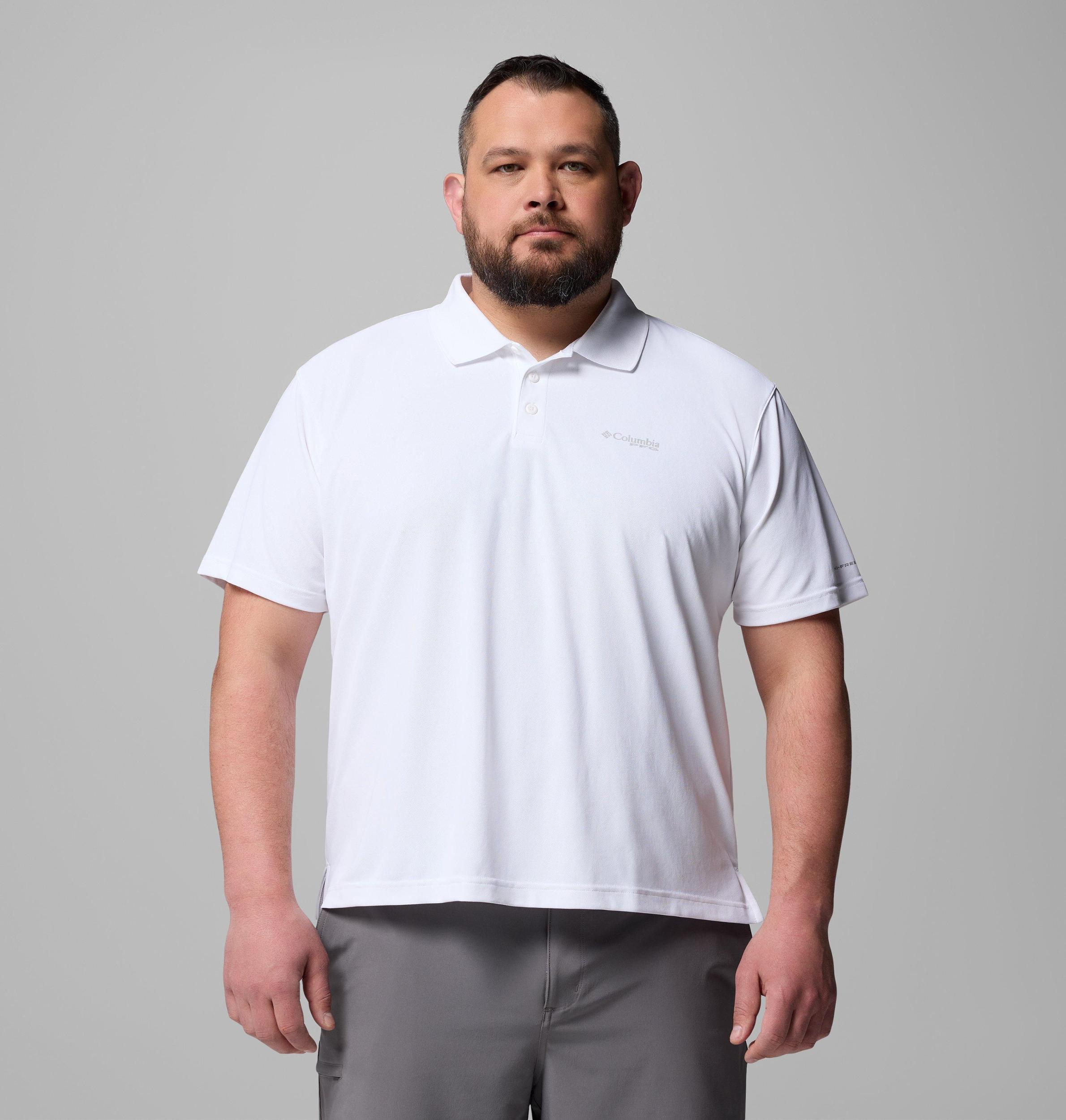 Columbia Mens PFG Freezer Polo Shirt - Big- Product Image