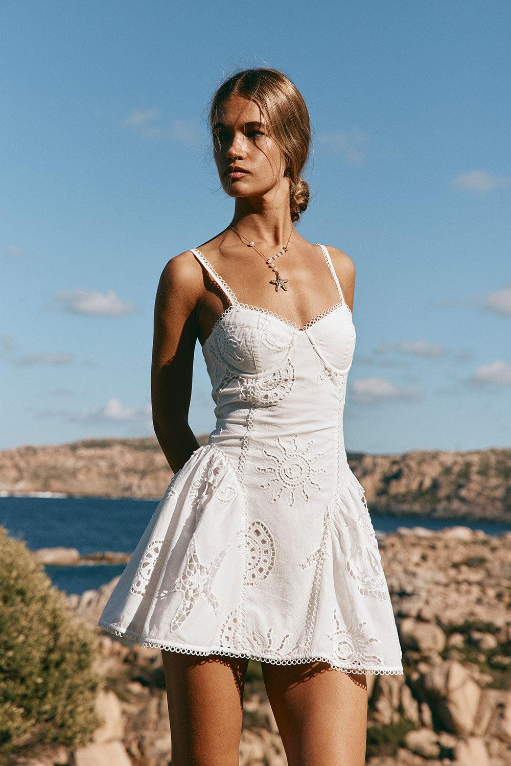 Los Molinos Dress - Corallo Bianca Product Image