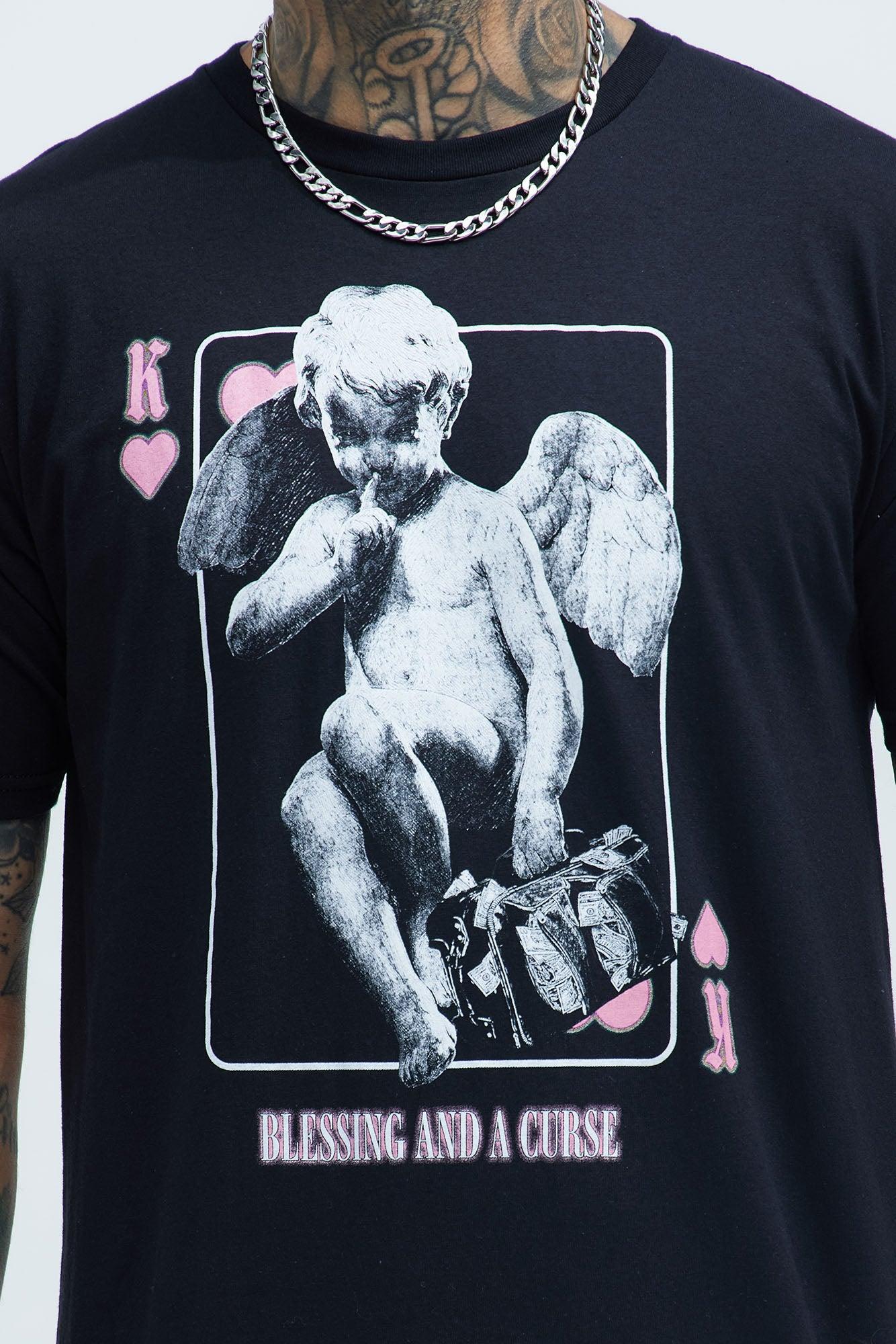 Blessings And A Curse Short Sleeve Tee - Black Product Image