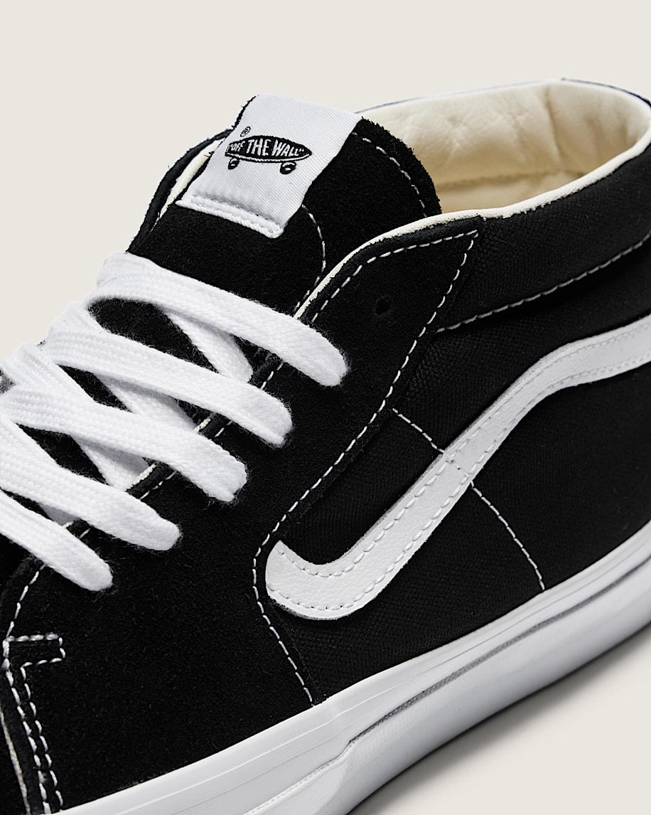 Premium Sk8-Mid Shoe in Black / White| Vans US Product Image