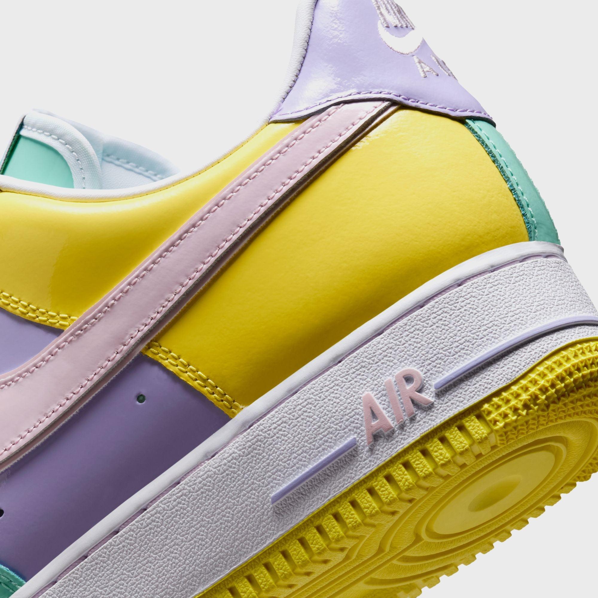 Nike Air Force 1 '07 - Yellow Pulse / Pink Foam / Hydrangeas Male Product Image