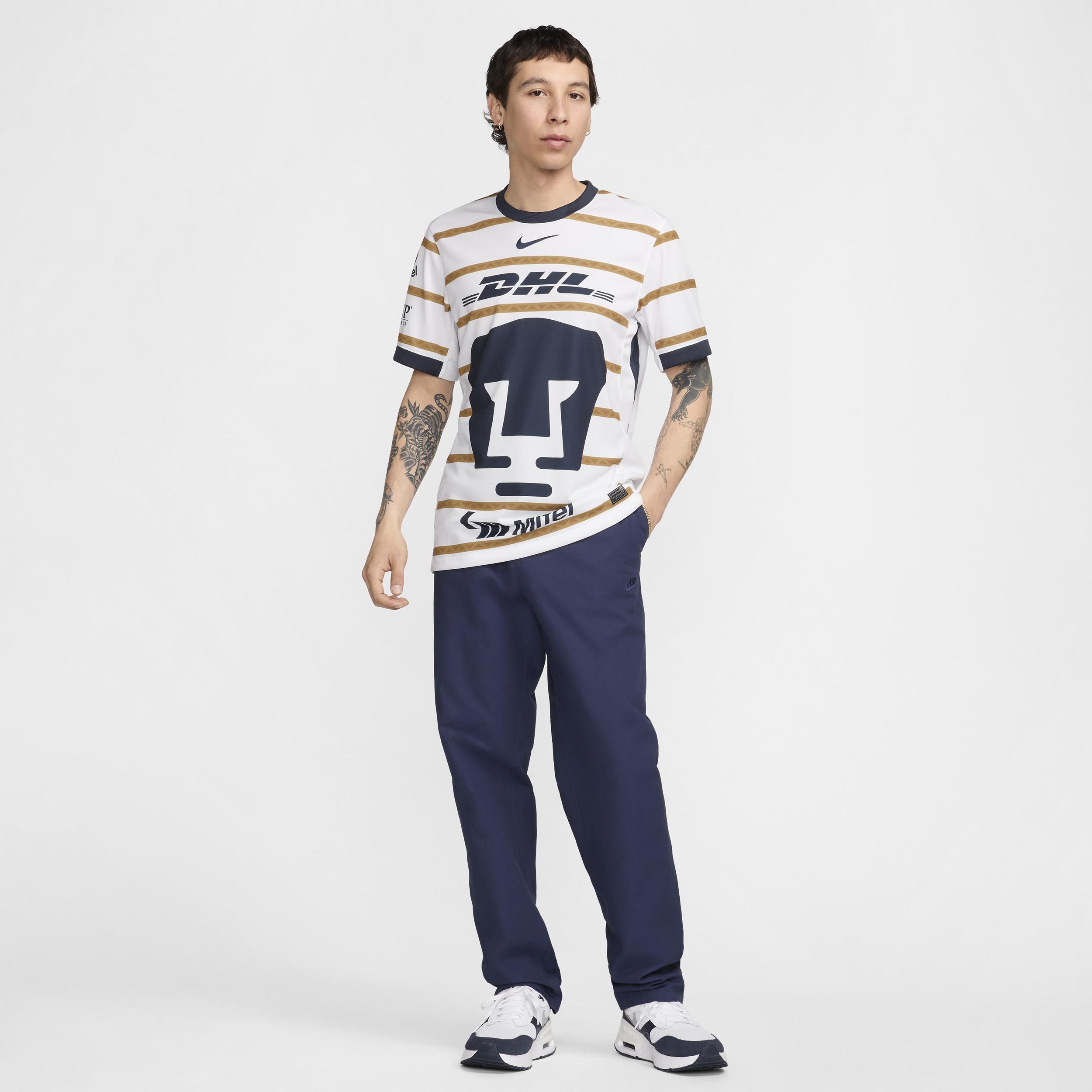 Pumas UNAM 2024/25 Stadium Home Nike Men's Dri-FIT Soccer Replica Jersey Product Image