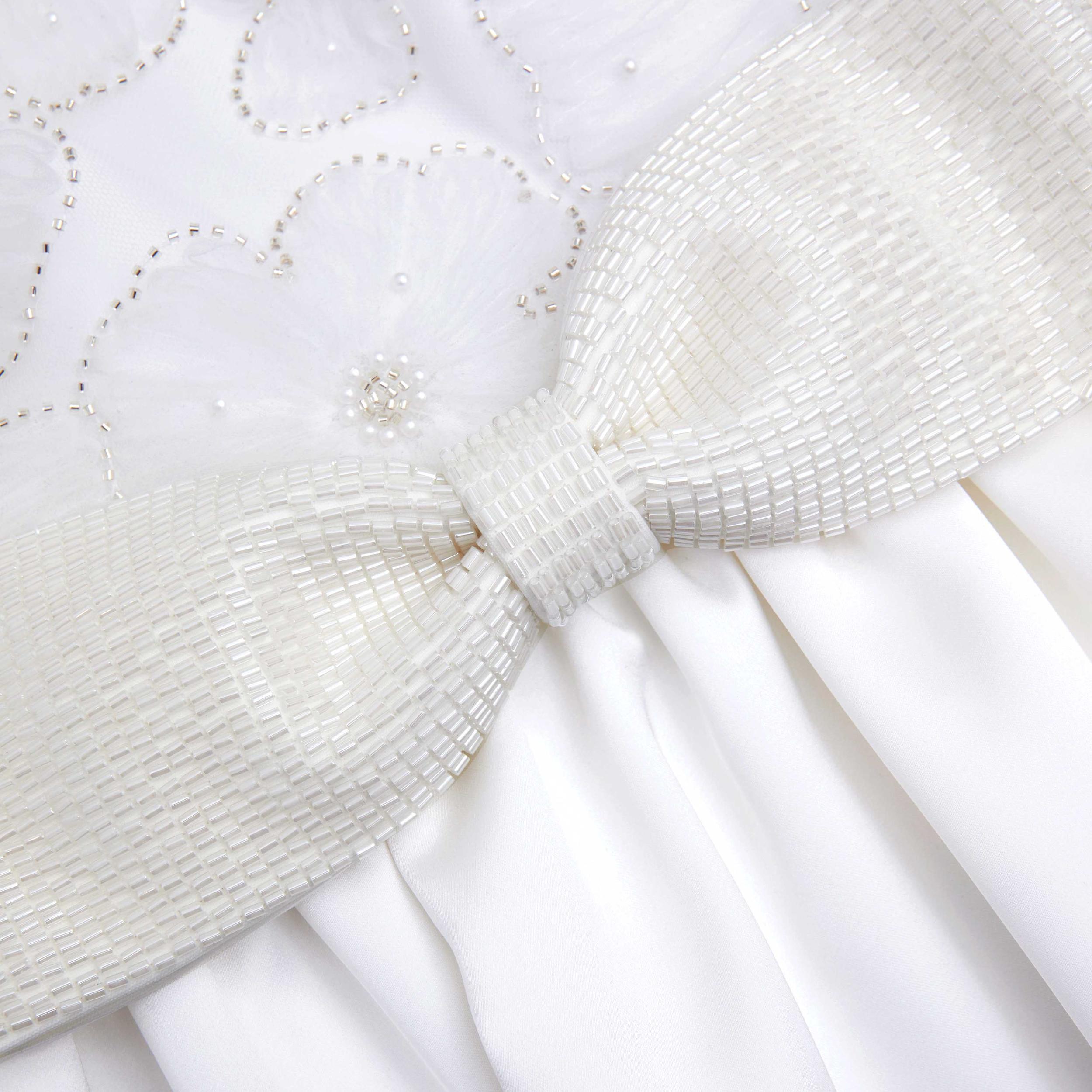 White Tulle Mini Dress Product Image