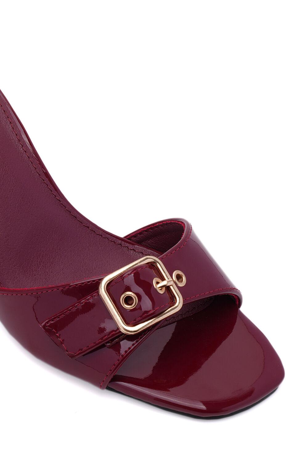 Novo - Venezia Hardware Detail Heels in Deep Red Patent Product Image