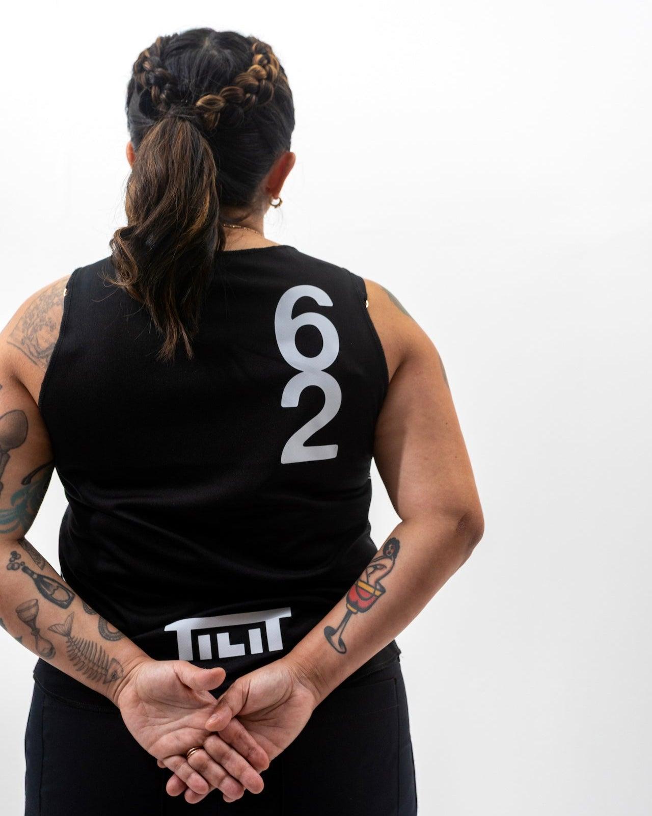 “Run The Pass” Women's Moisture Wicking Hydrotech Singlet Female Product Image