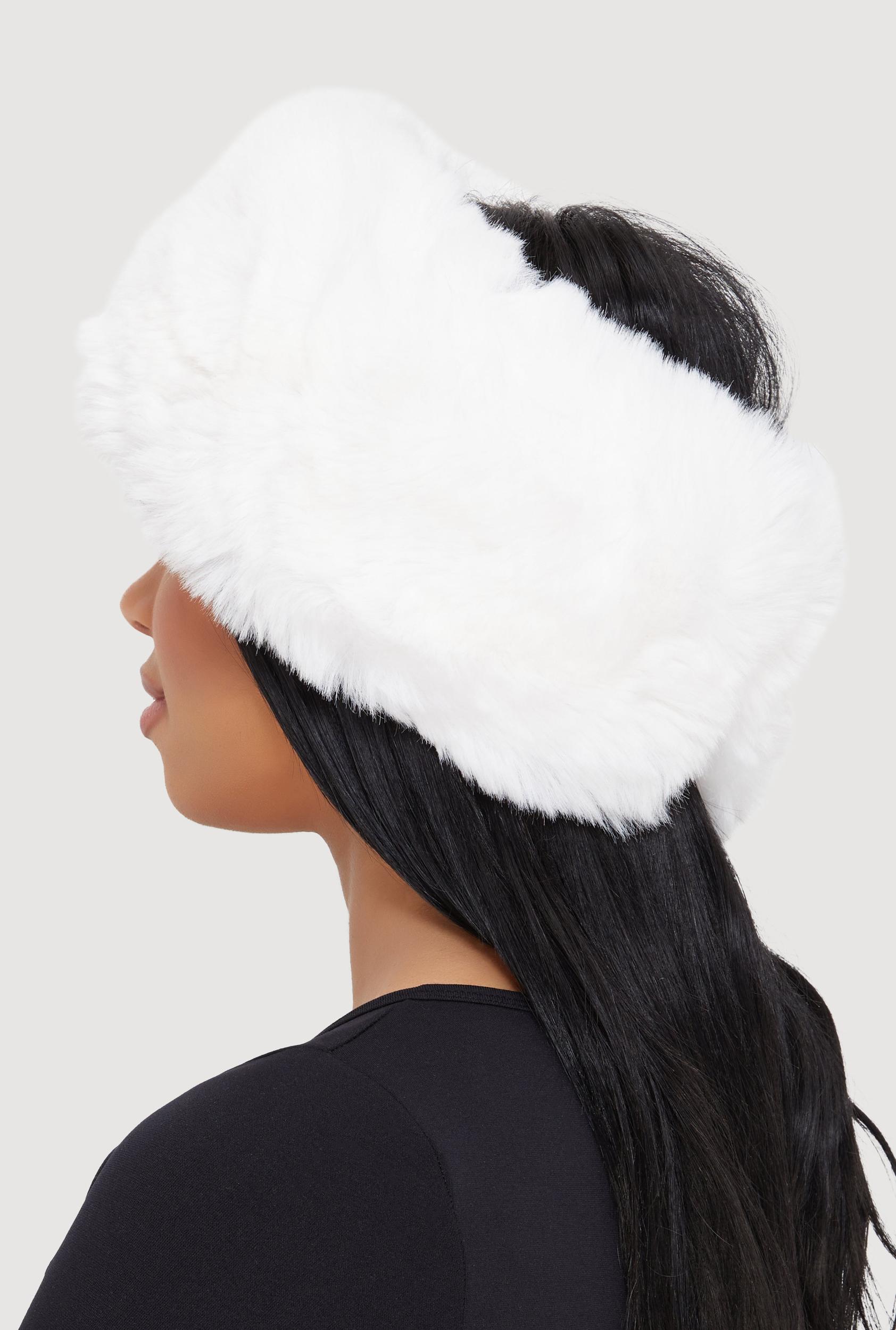 Faux Fur Headband Female Product Image