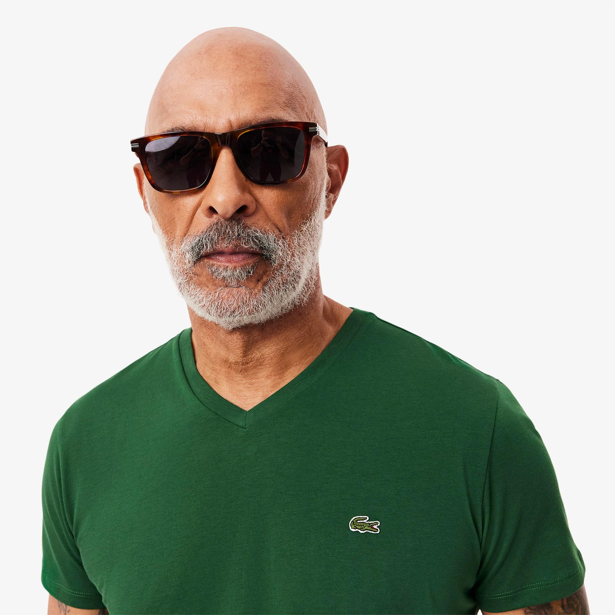 Men's Lightweight Pima Cotton V-Neck T-Shirt Product Image