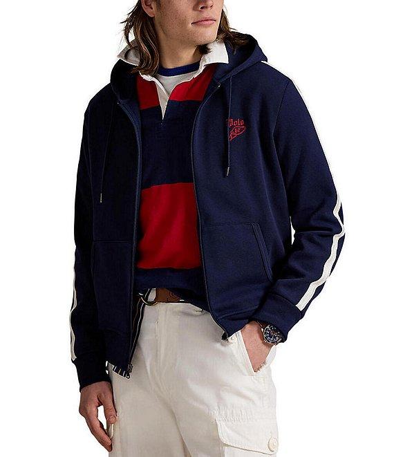 Polo Ralph Lauren Logo Double-Knit Mesh Hoodie Product Image