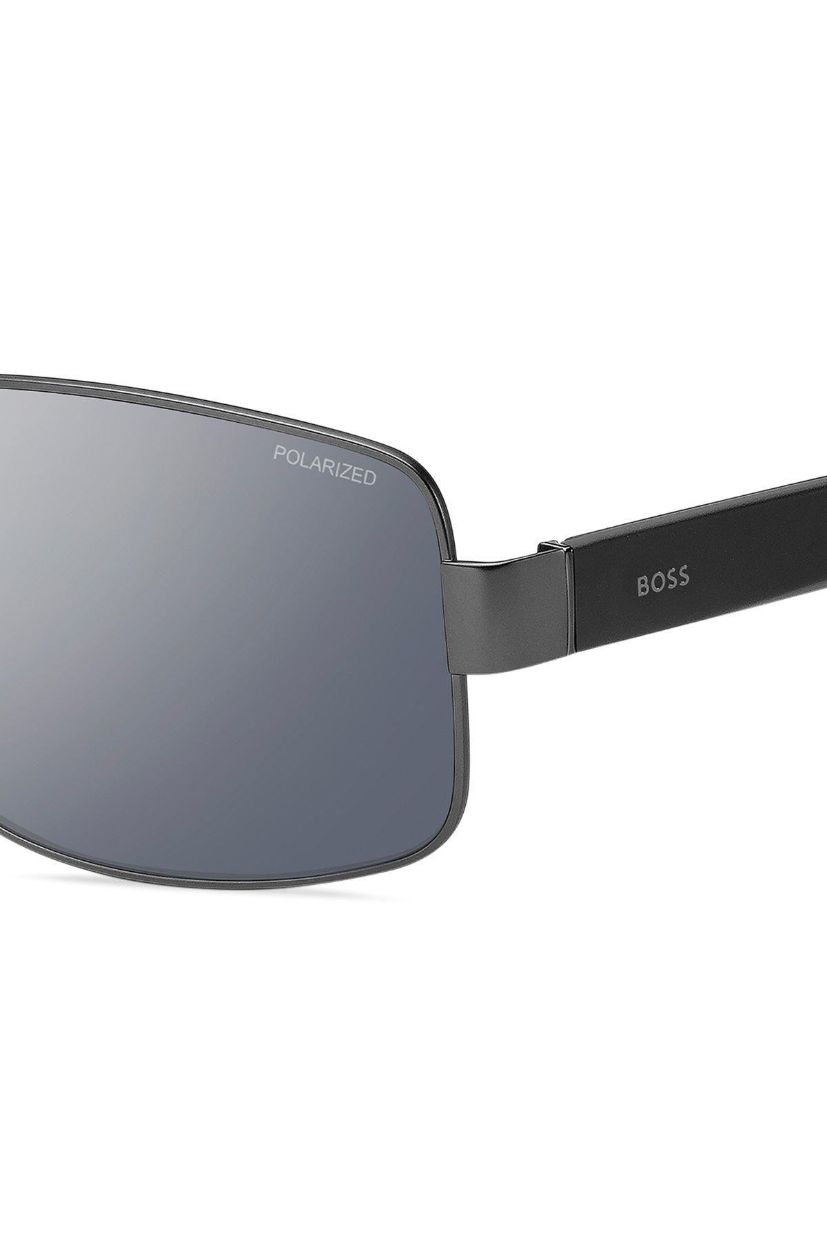 BOSS - Double-bridge sunglasses with flat hinges Product Image