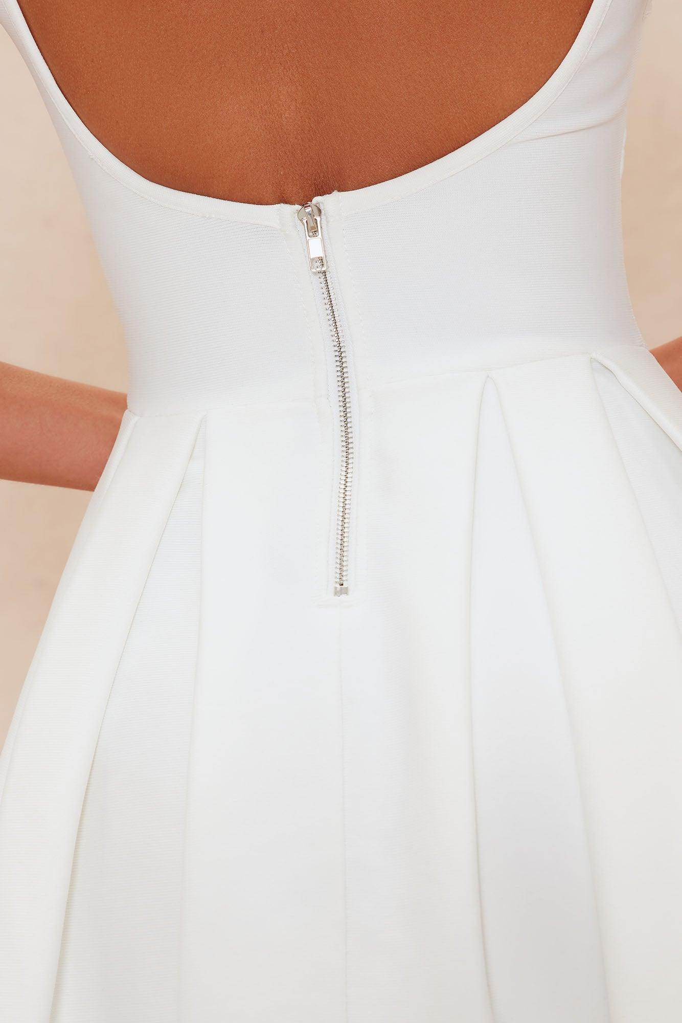 Lani Bandage Maxi Dress  - White Product Image