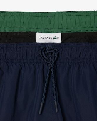 Mid Length Monochrome Swim Trunks Product Image
