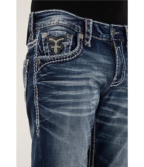 Rock Revival Edmund Straight-Leg #double;A#double; American Pride Jeans Product Image