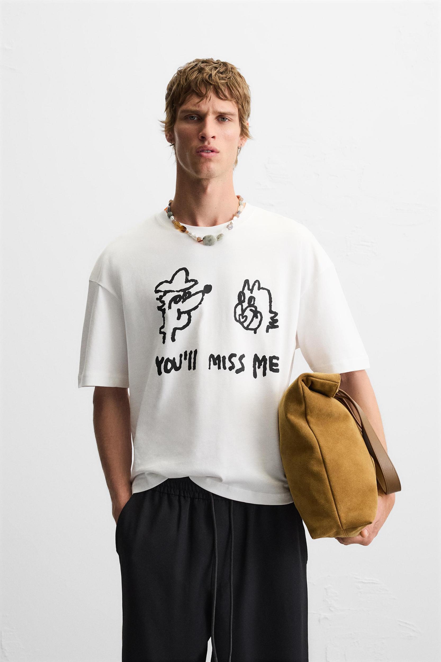 COMBINATION PRINT T-SHIRT Product Image