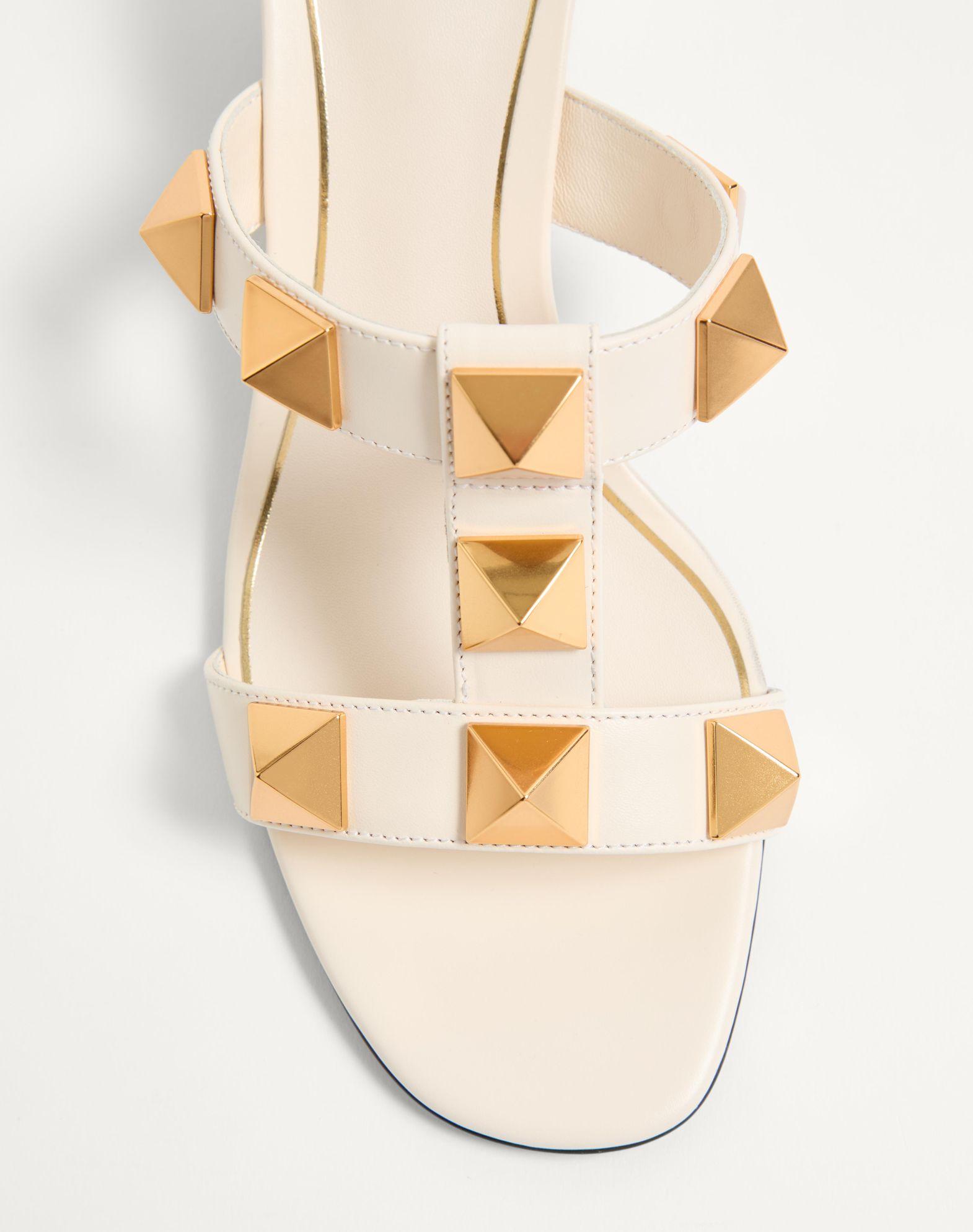 Roman Stud Calfskin Slide Sandal 60 Mm Product Image
