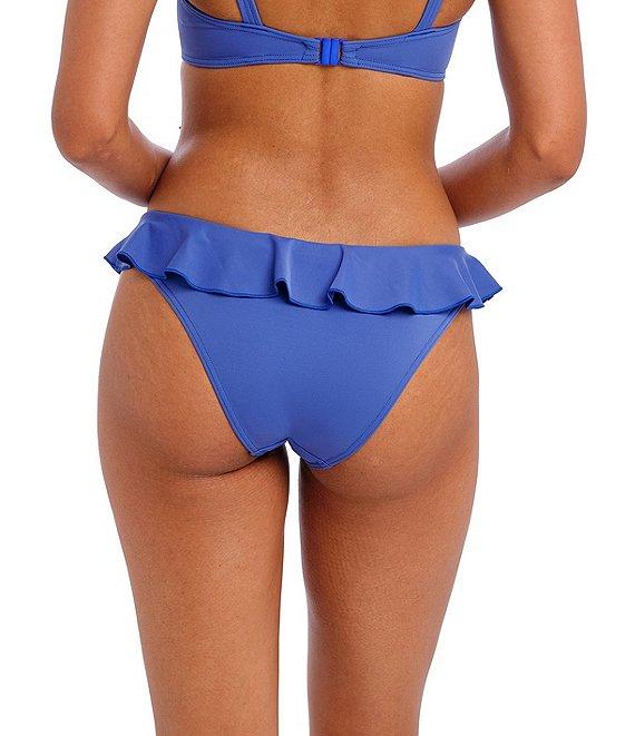 Freya Jewel Cove Italini Solid Ruffle Waist Cheeky Swim Bottom Product Image