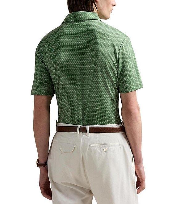 Polo Ralph Lauren Classic Fit Printed Performance Stretch Short Sleeve Polo Shirt Product Image