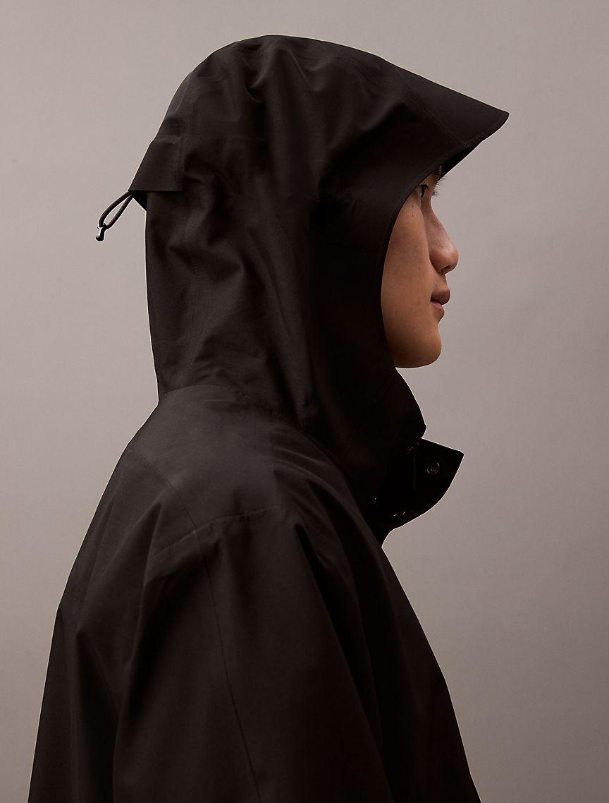 Water Resistant Hooded Rain Jacket Product Image