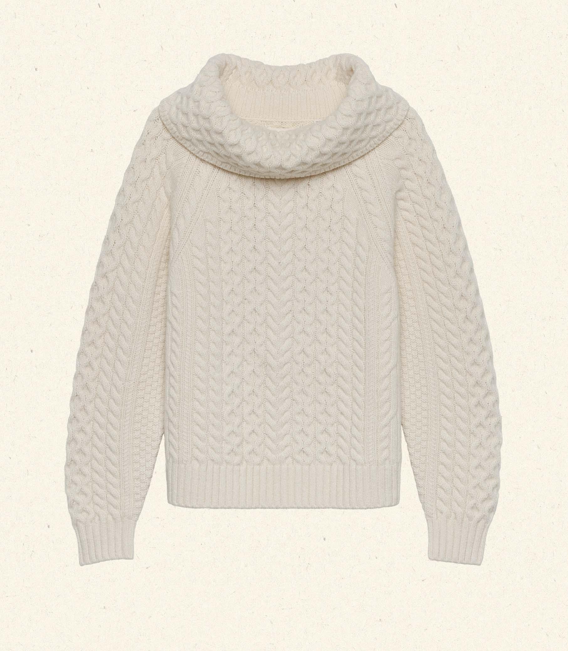 GILLIAN SWEATER -- IVORY Product Image