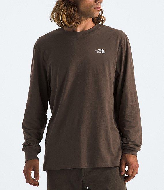 The North Face Long Sleeve Box NSE Logo Graphic T-Shirt Product Image